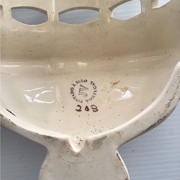 Portuguese Ceramic Wall Sconce - Picture 12 of 15